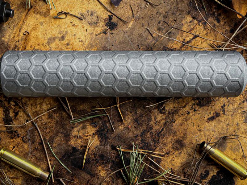 VANWARD Hunter G2, Silenciador Titan Overbarrel para calibre .30 (por ejemplo, .308 Win.), NEGRO