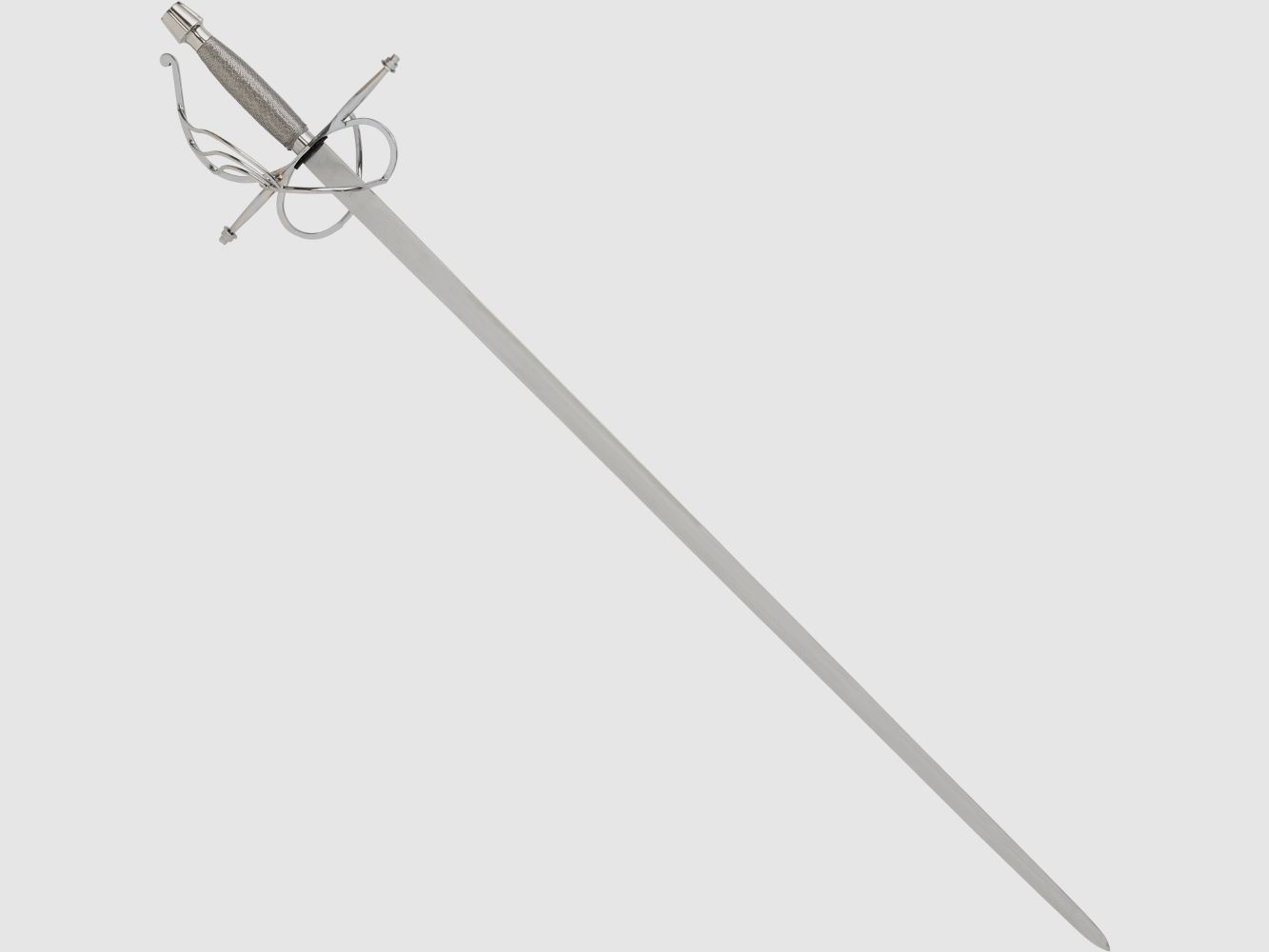 Handgeschmiedees Rapier mit Scheide