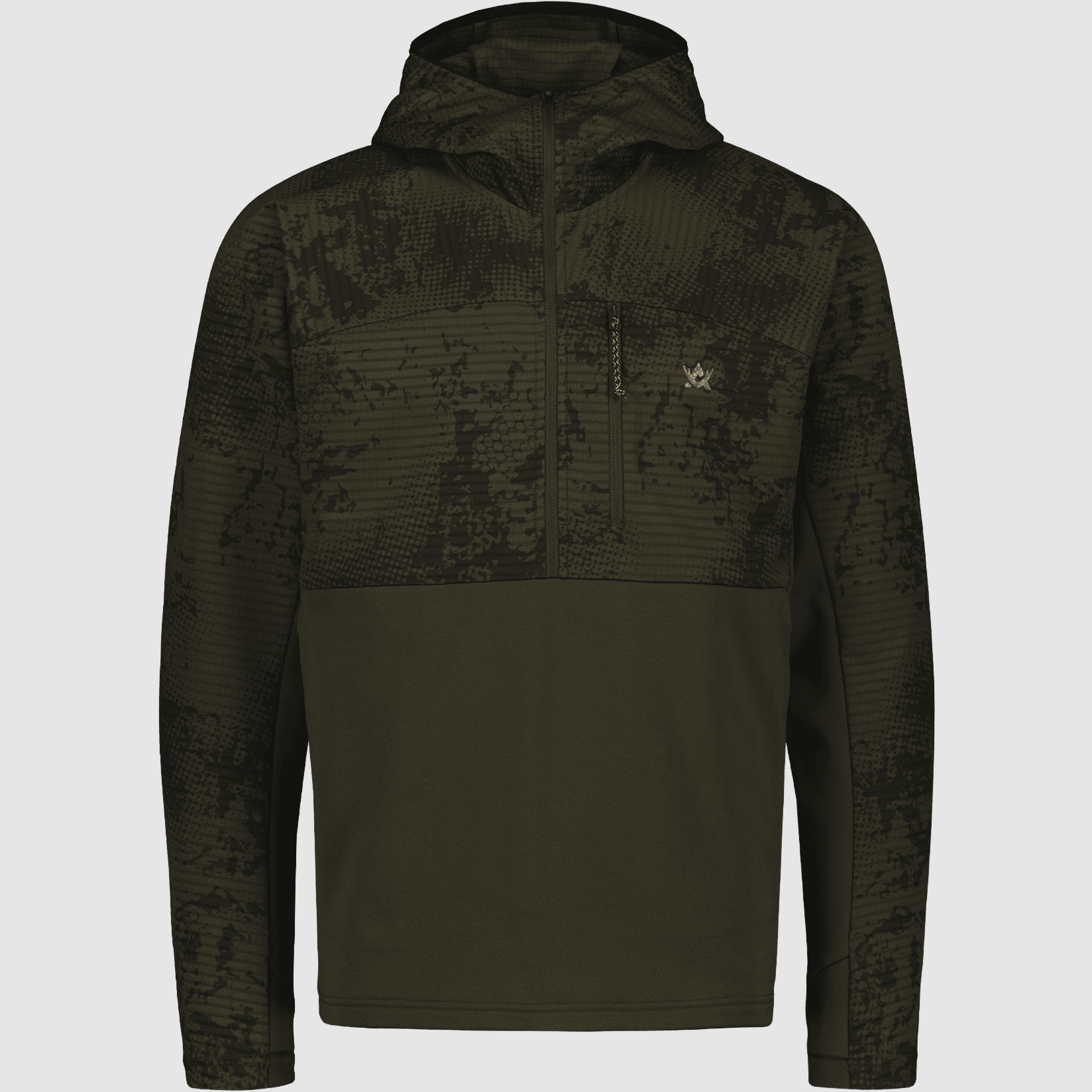 Alaska 1795 Active Hunter Hoodie Herren Night Green Blur 3XL