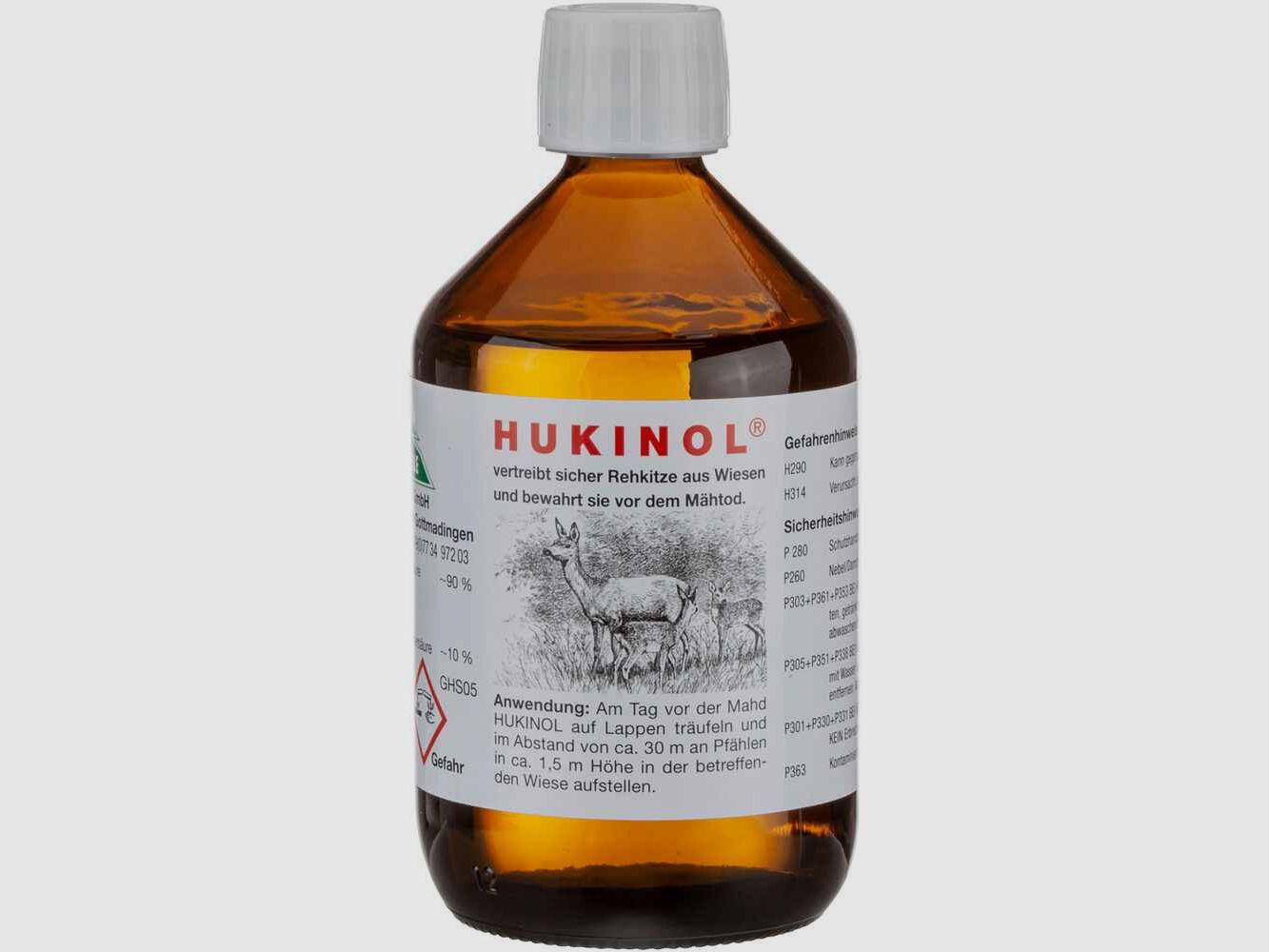 Hukinol Afschrikmiddel 500ml, afbeelding 1 van 2