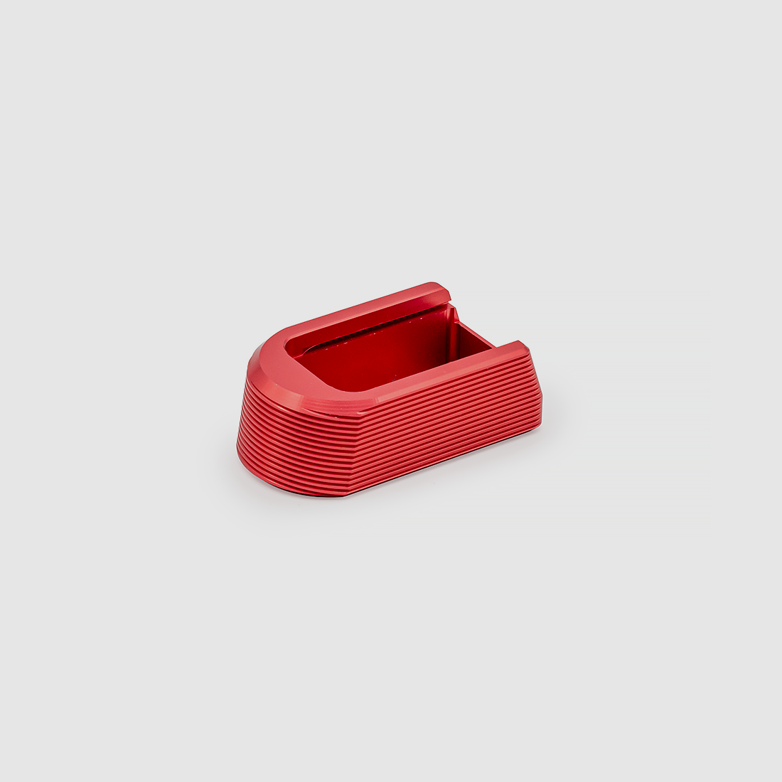 Armanov MPKMR2 Elegance Line Magazinbasis für KMR L-02, W-02, Farbe: Rot, Bild 2 von 3