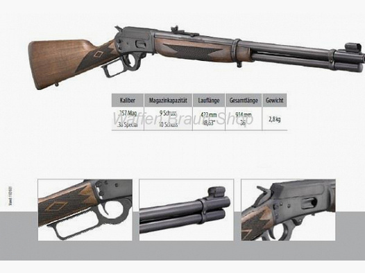 MARLIN Model 1894™ Classic 9 Schuss .357 Mag.; nimmt auch auf: 10 Schuss .38 spl.