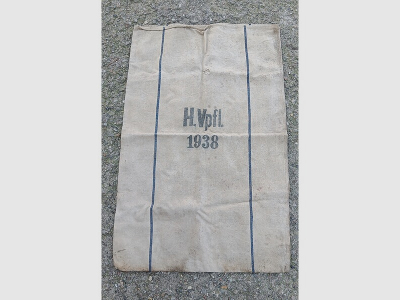 H.Vpfl 1938 Kartoffelsack Hauptverpflegungssack WW2 WWII