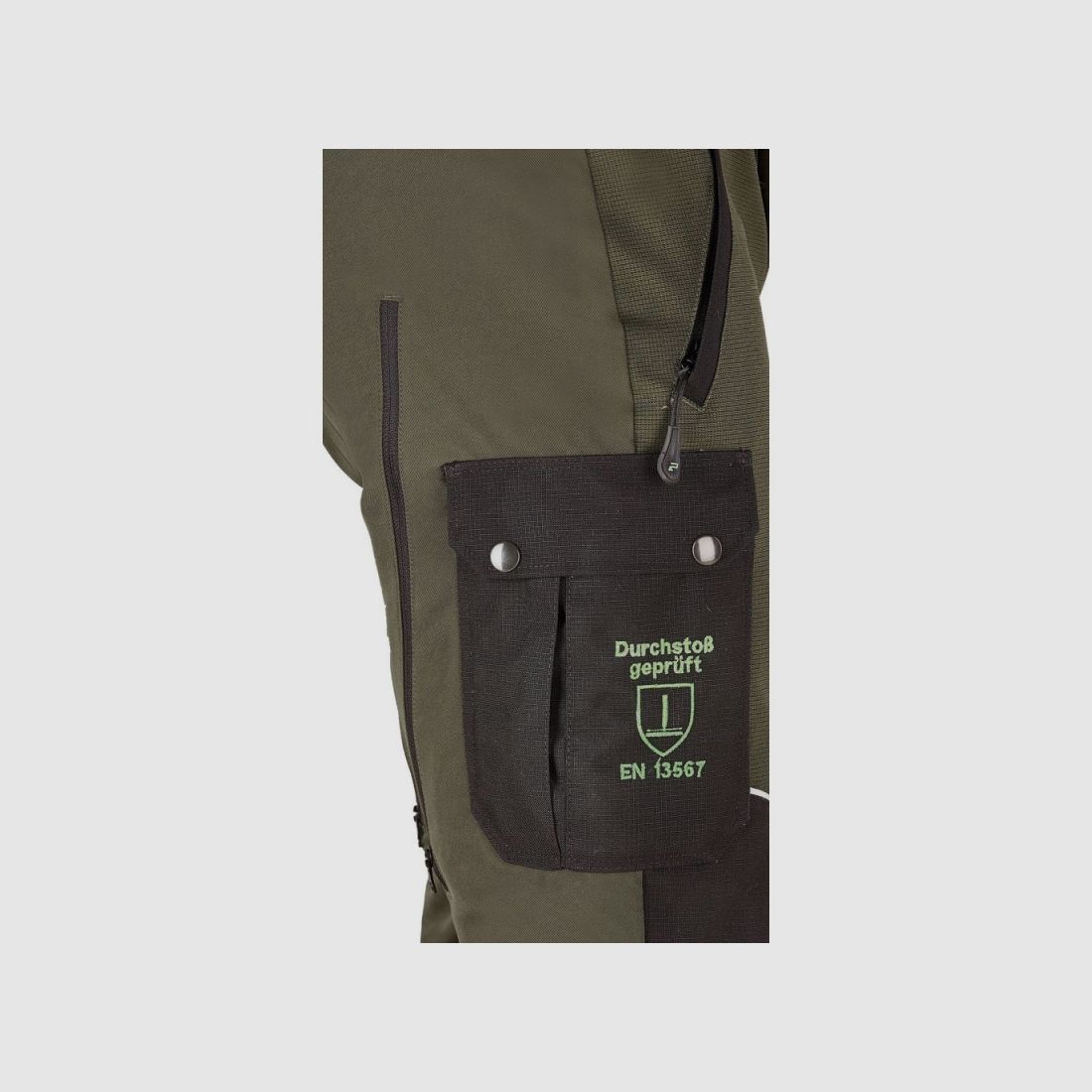 PSS X-treme Protect pantaloni di protezione per cinghiali verdi, immagine 5 di 7