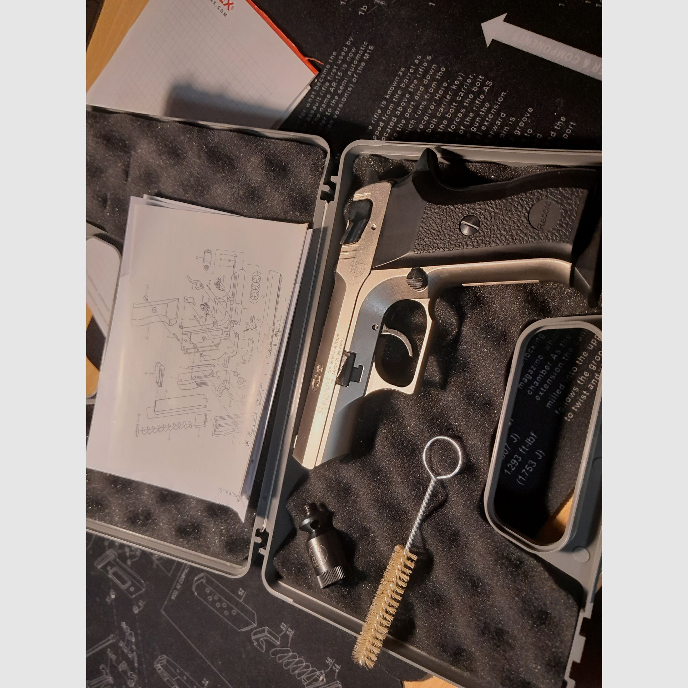 Record Cop Nickel 9mm pak Schreckschuss