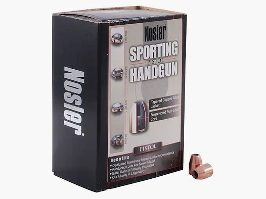 Balle Nosler Sporting Handgun .45/.451 230GR JHP 250 pièces