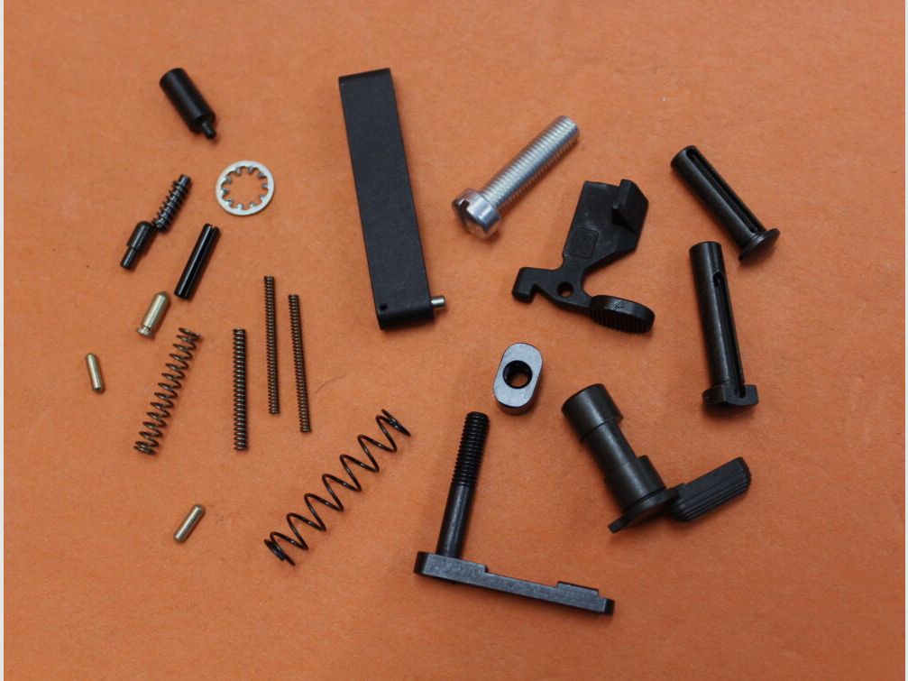 DPMS AR-15: Lower Receiver Parts Kit w/o Trigger Group (LRPK) DPMS small parts Lower Receiver complete incl. A2 pistol grip