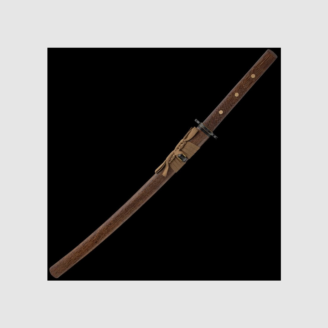 Shikoto Tigerwood Wakizashi | 12113