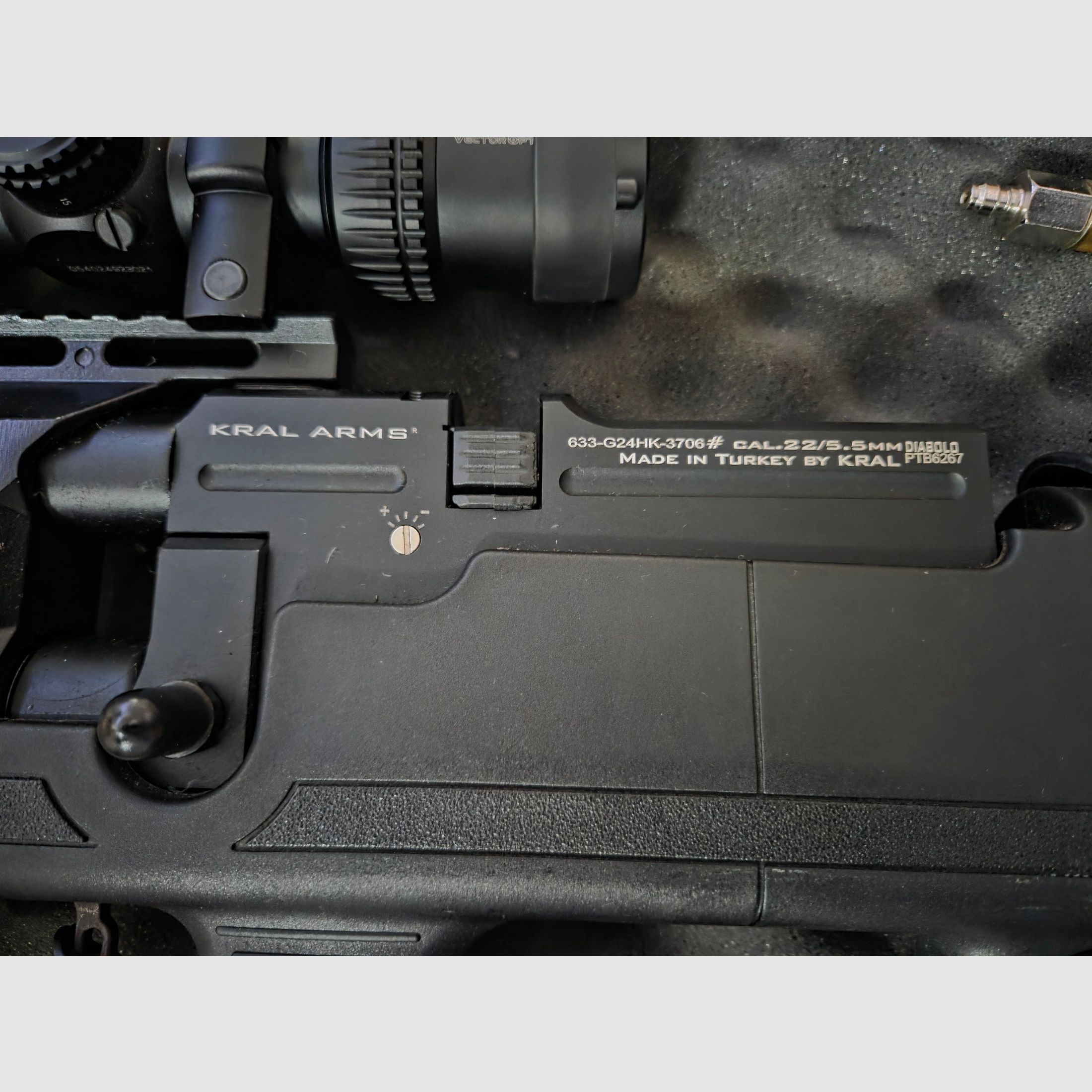 Kral Arms Punsher Night S 5,5mm PCP Pressluftgewehr