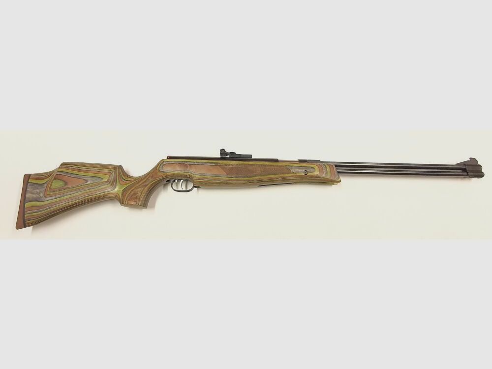Weihrauch HW 77 air rifle Special Edition laminated wood, caliber 4.5; F in the pentagon