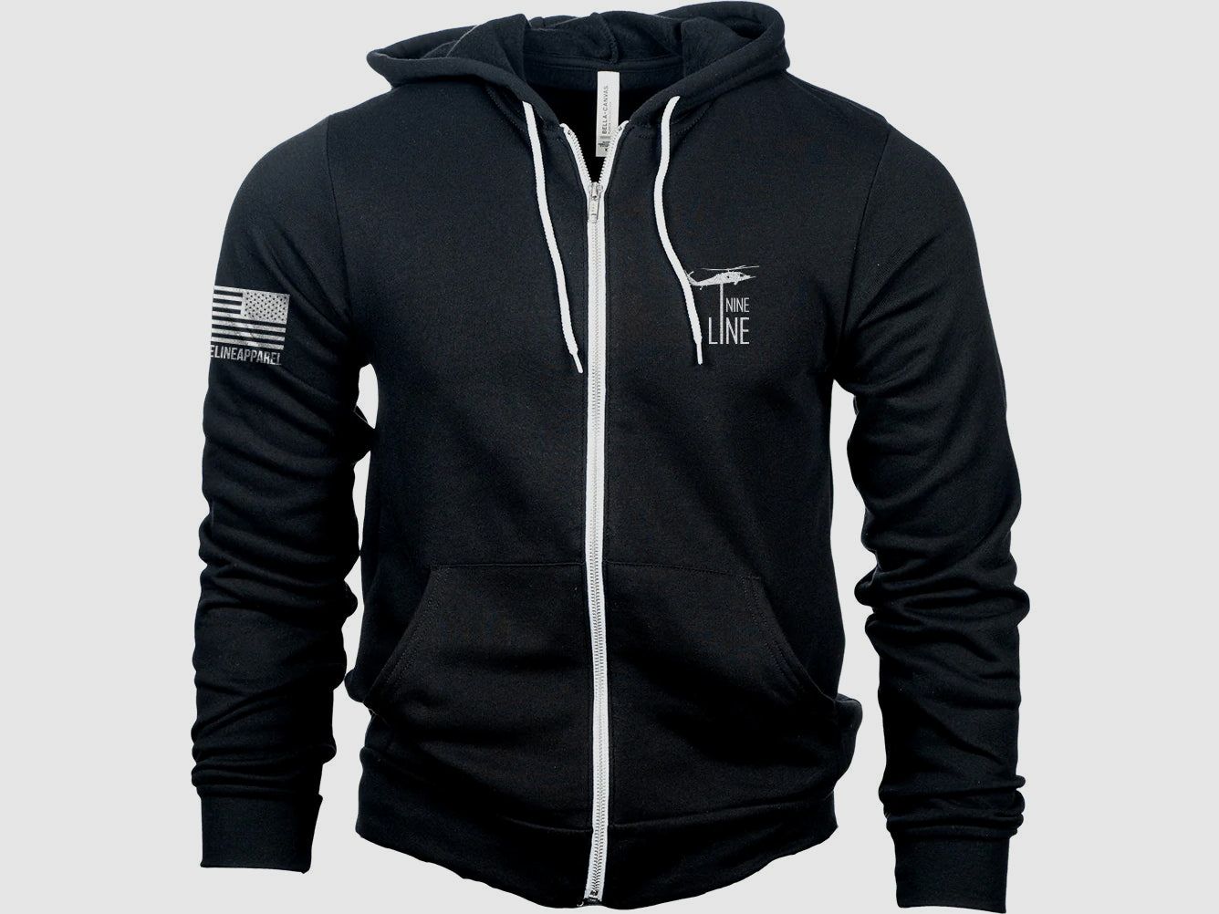 DROPLINE LOGO - FULL-ZIP HOODIE, image 3 of 5