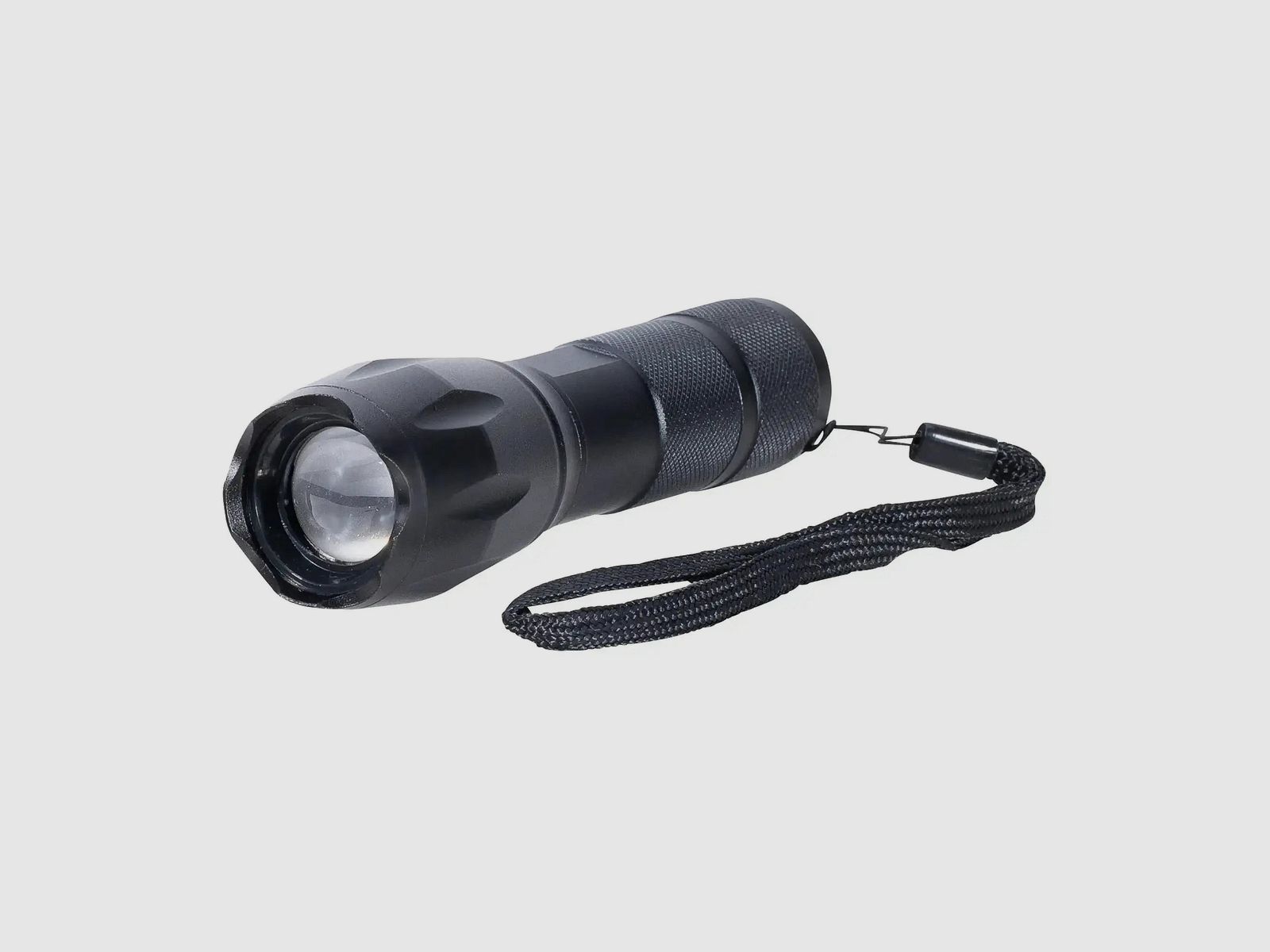 Linterna LED Deluxa Military Torch negra