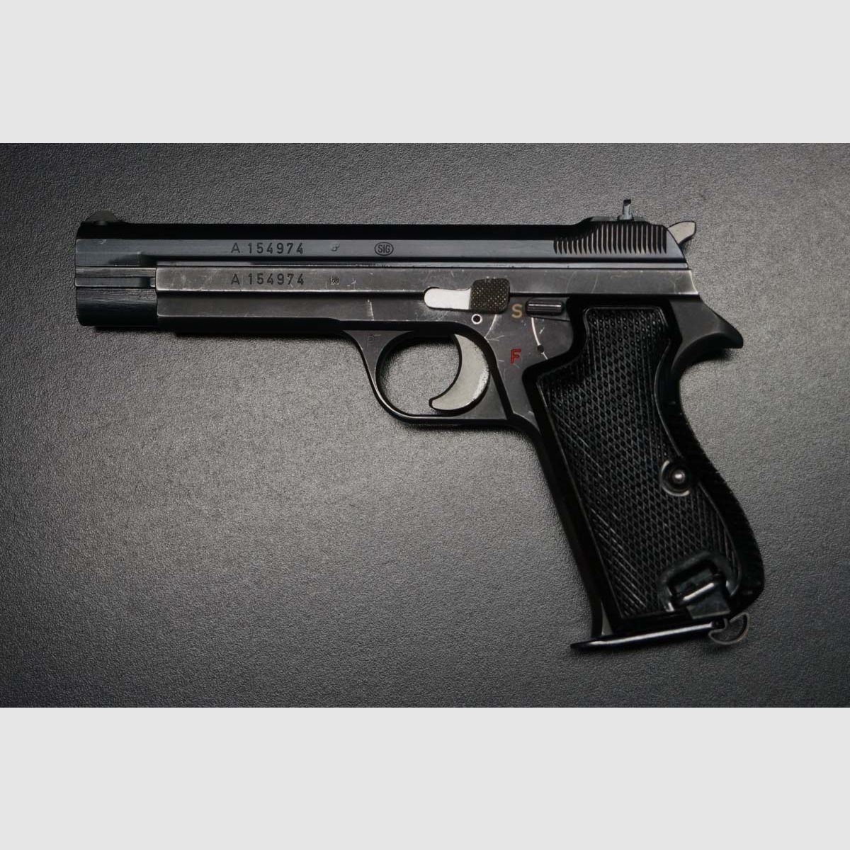 SIG P210 P49 Schweizer Armee Pistole, Bild 6 von 6