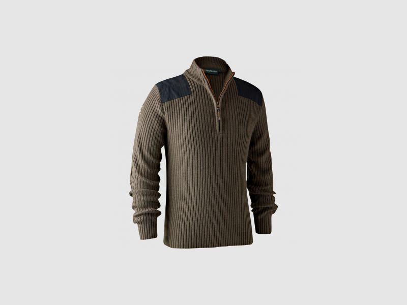 Deerhunter Maglione da Uomo Rogaland (marrone) | 2XL