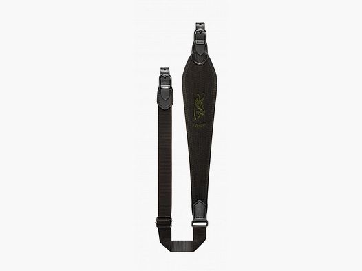 Bretelle carabine de chasse Riserva, Cordura noir + Neoprène