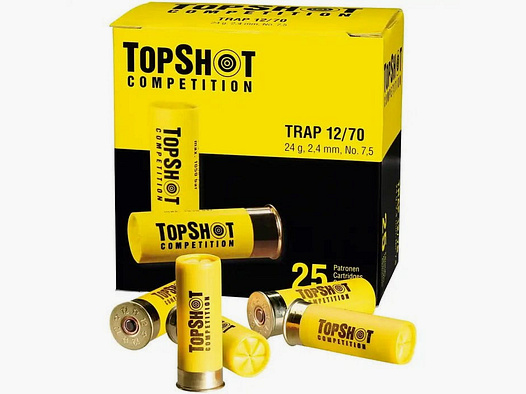 TOPSHOT Competition 12/70 Trap 2,4 mm 24 g - 25 Stk.