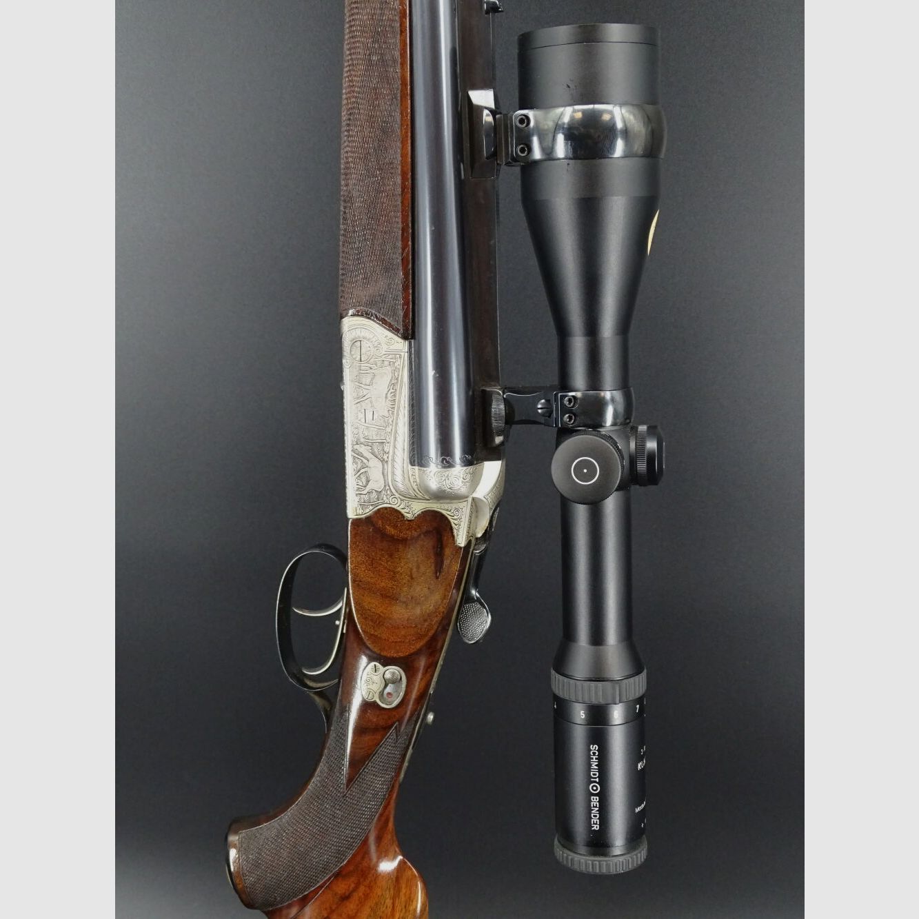 Czterolufowy # 42 Josef Winkler Ferlach kaliber 7x65 .22mag 16/70 ZF S&B likwidacja kolekcji