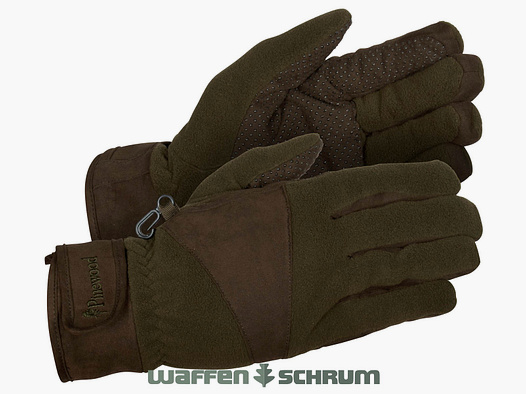 Pinewood Fleecehandschoen Småland Hunters Extreme H.Brown/Suede Brown