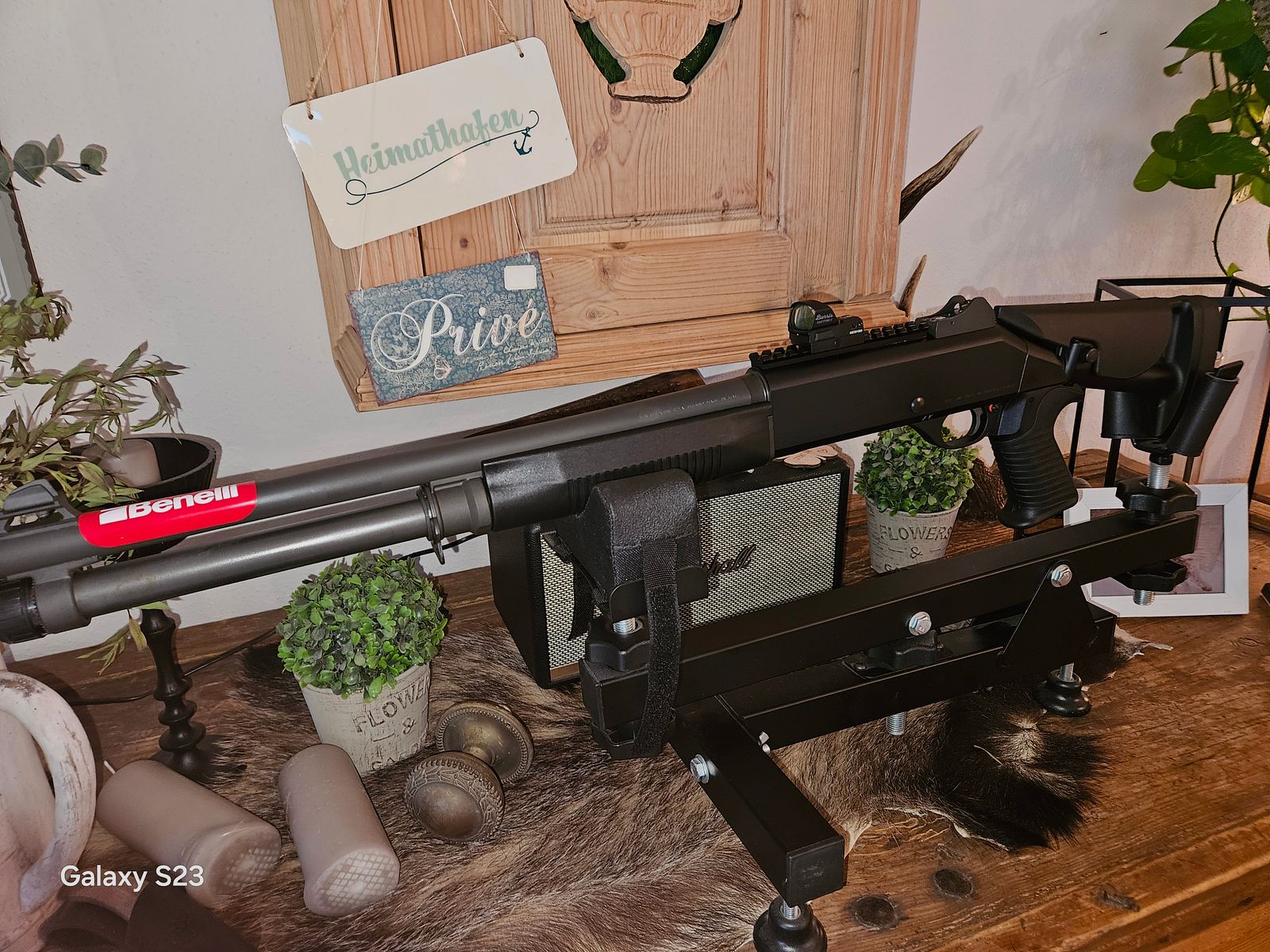 Benelli M4 mit burris 4 & allen jokes ... 50 schuss Belastung  !!