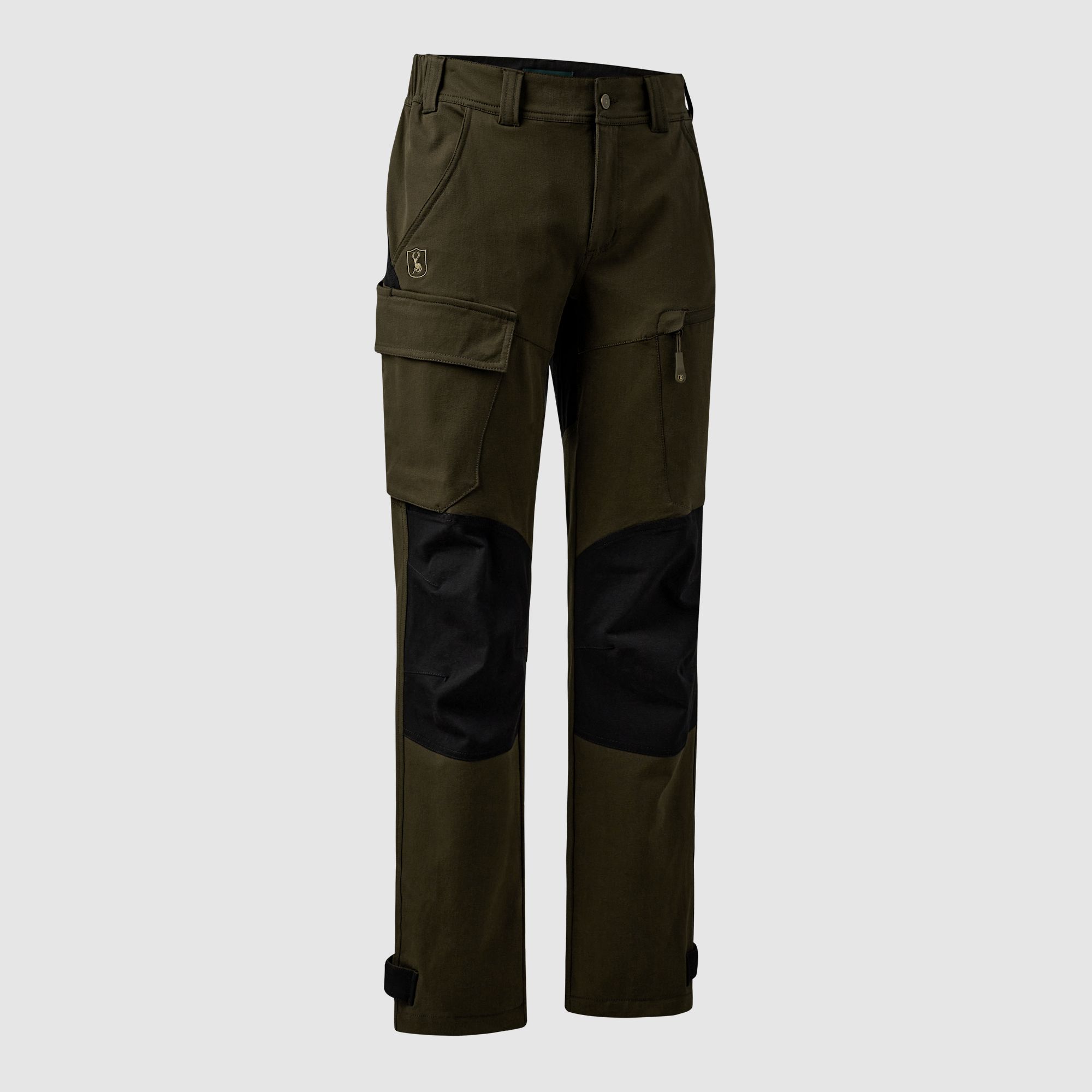 Deerhunter Sarek Pantaloni Full Stretch Uomo Fallen Leaf/Nero 24