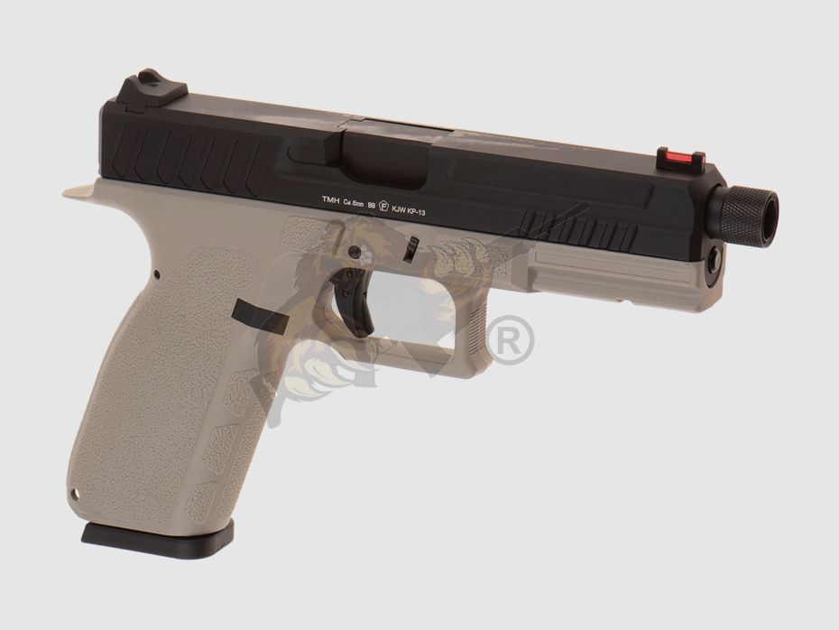 KJ Works KP-13 TBC Metall Slide GBB Grey -F-