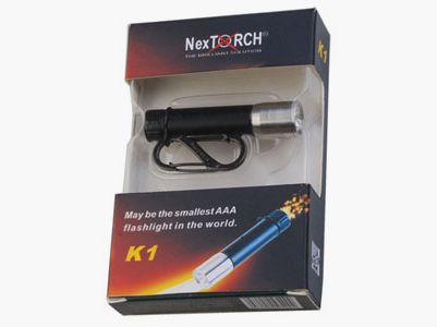 NexTorch K1 LED, mini AAA æske