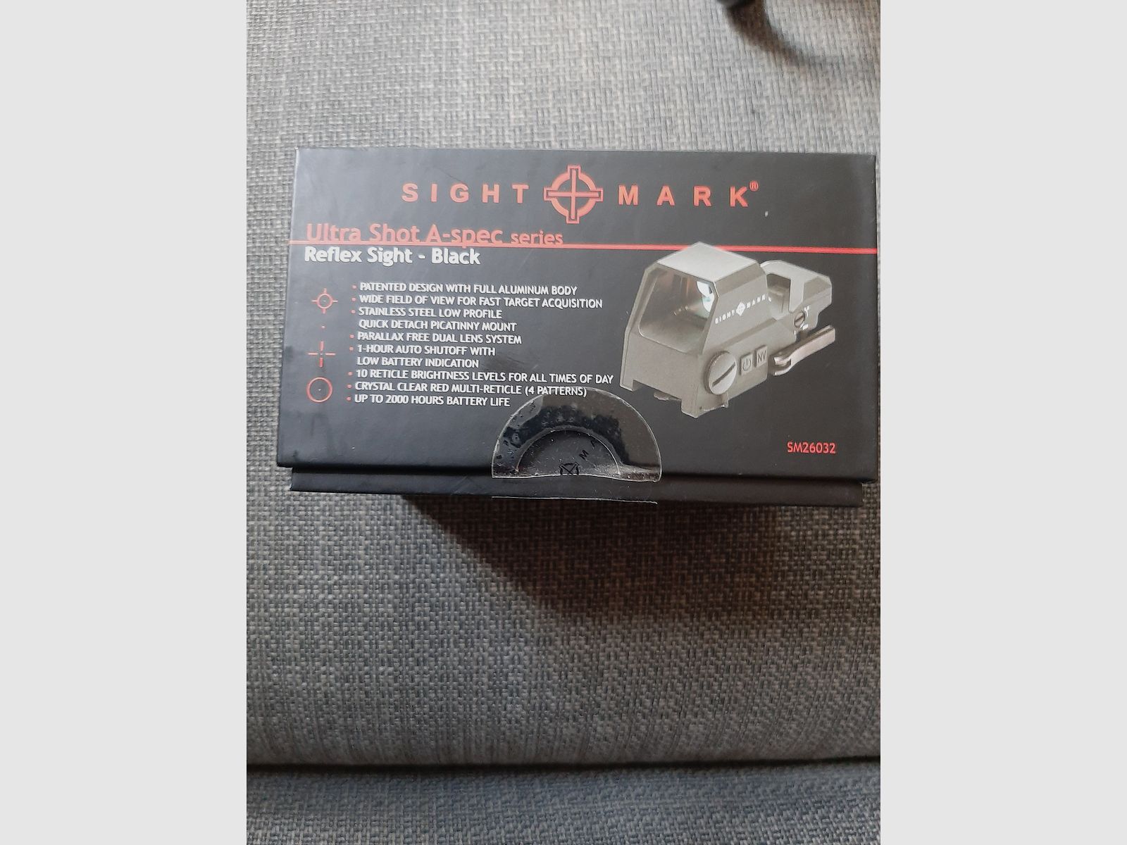 Sightmark ultra shot a-spec rotpunkt  + t3 magnifier 