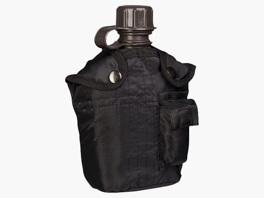 Mil-Tec Mil-Tec US Feldflasche 1 L Import mit Hülle - Flecktarn