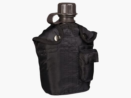Mil-Tec Bouteille de Champ US 1 L Import avec Housse - Flecktarn