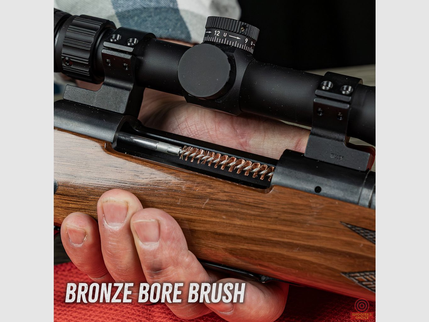 Zestaw do czyszczenia broni Shooter's Choice .270 / 6,8 mm – 8-32 w tym FP-10 Lubricant Elite CLP (SHF-SRK-270)
