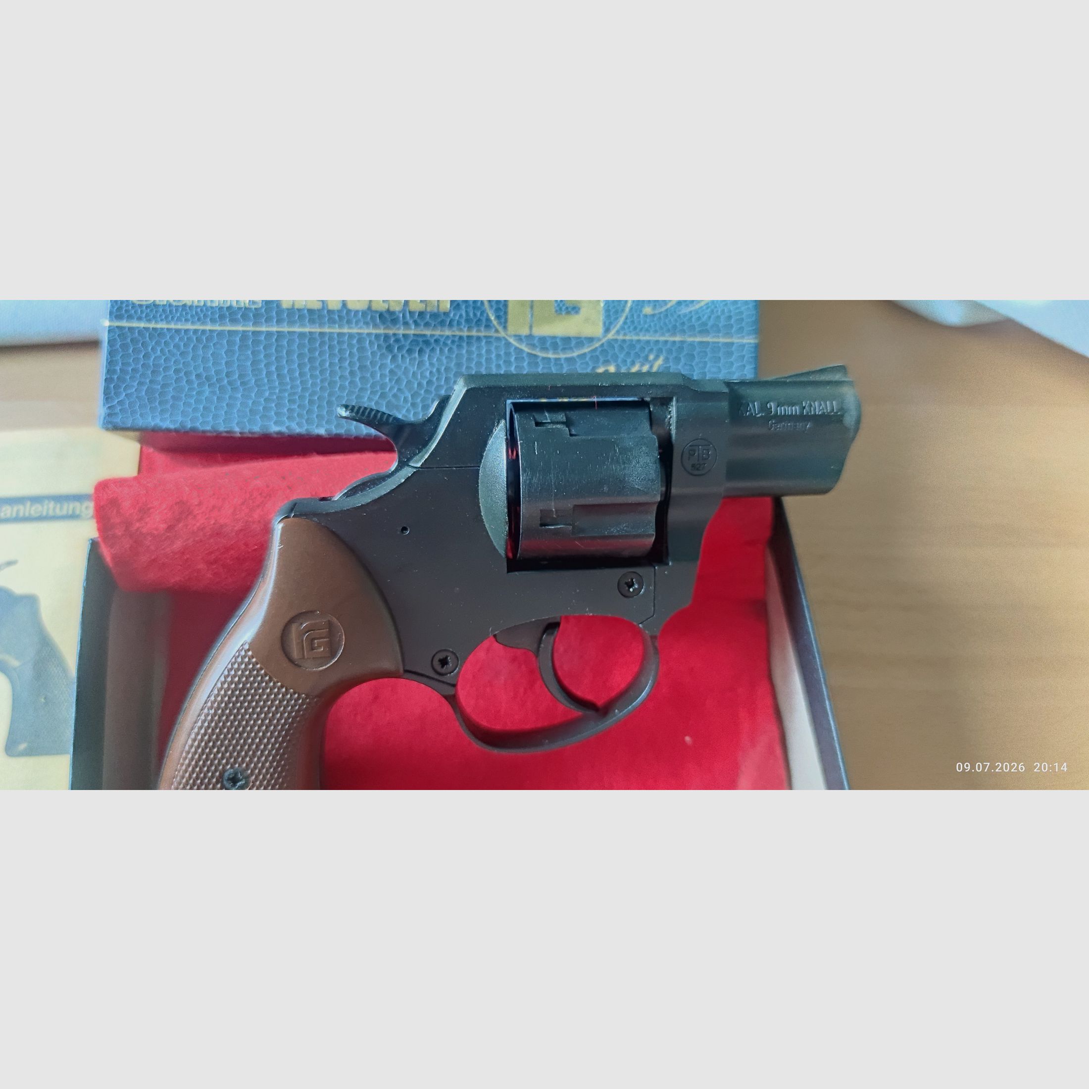 Oryginalny Röhm RG 59 PTB 527, 9 mm RK