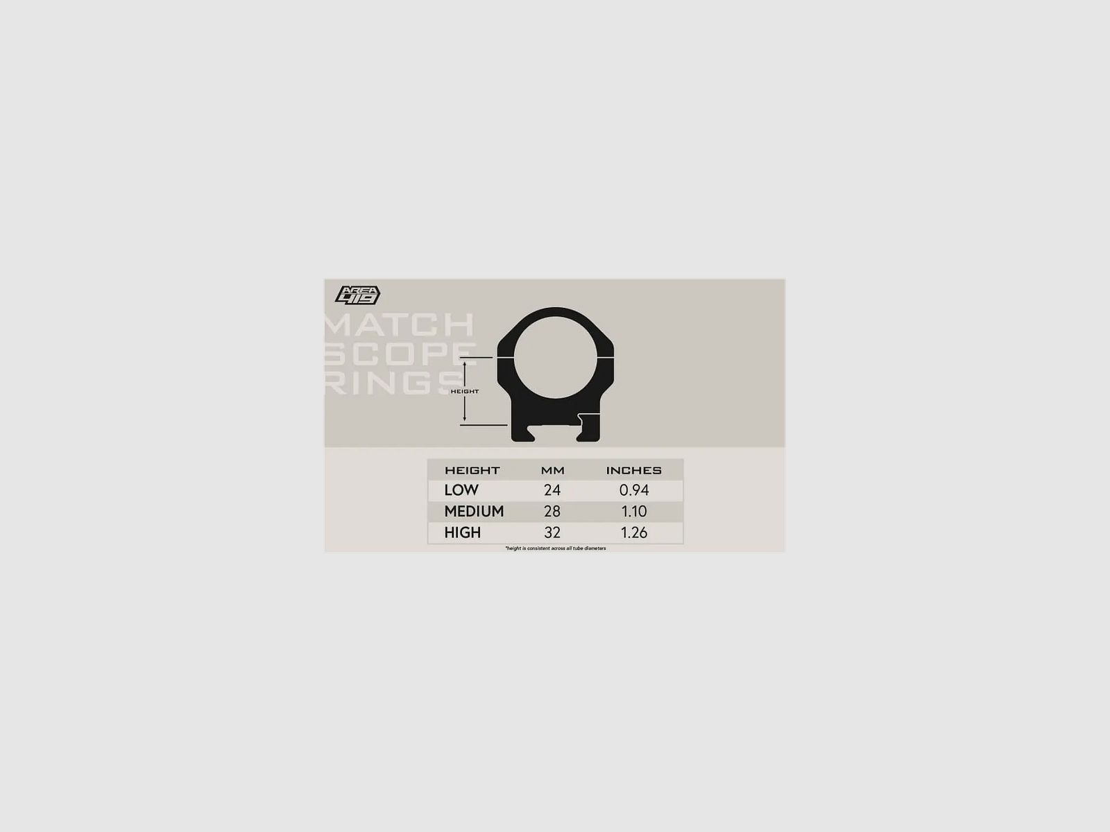 AREA 419 ANNEAUX MATCH D. 34MM H. 32MM, image 5 sur 5