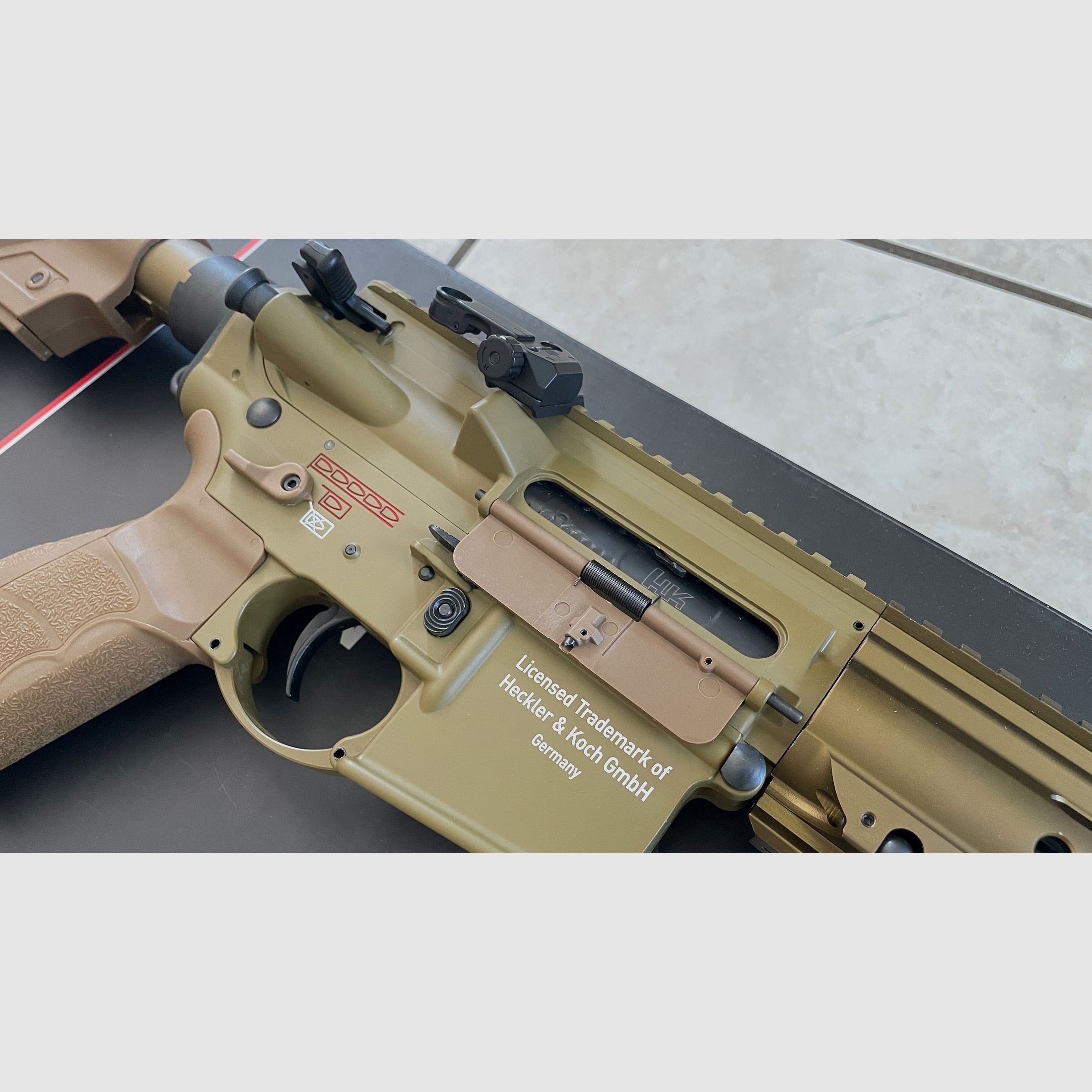 H&K G95K S-AEG | casi nuevo | sin uso en juegos