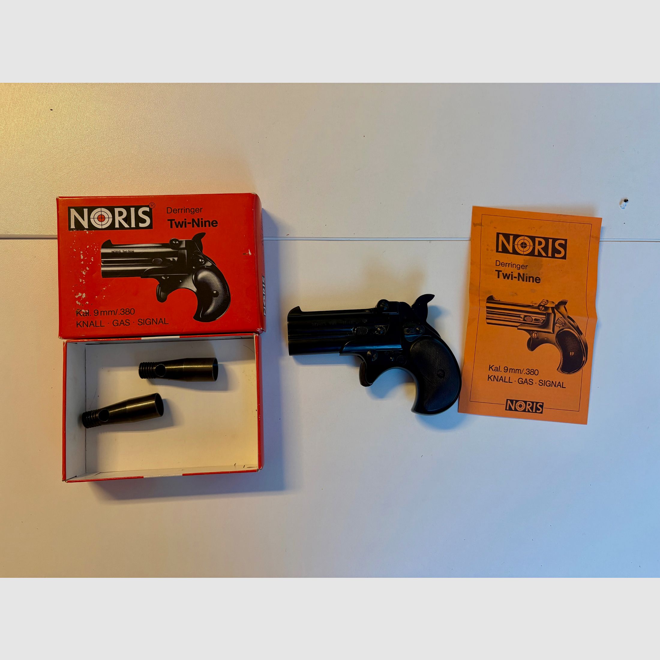 Noris Derringer TWI-Nine geblauwde PTB 276, verzamelprijs op bod