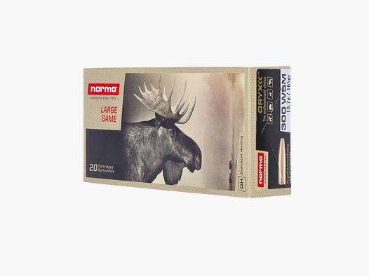 Norma .300 WSM Oryx 165 gr. - 20 Stk.