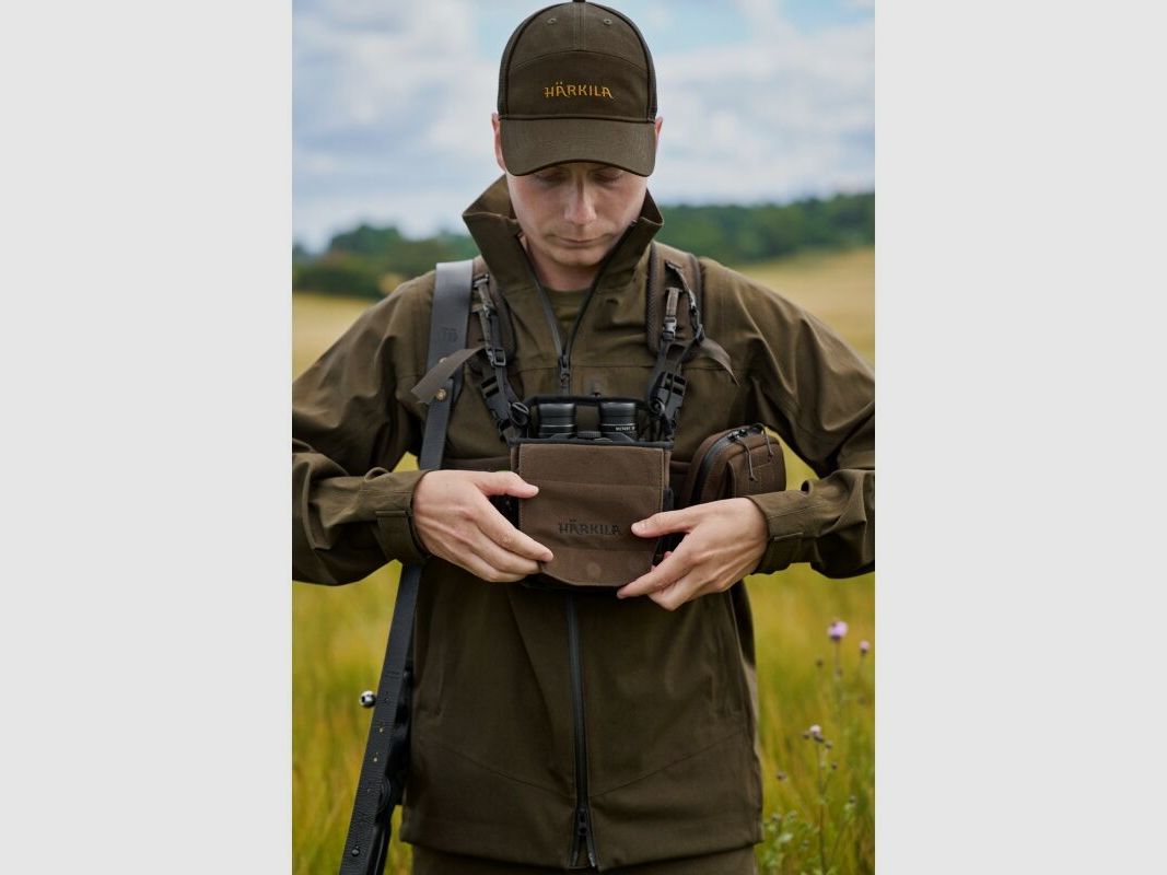 Härkila Fernglashalter Dark willow green One Size