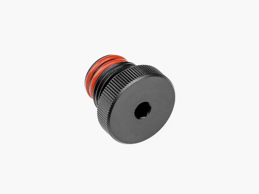 SMALL CO² CAP | FSC / FSC XP / Pistelle X-68 / IntruBuster.68 / Beeman BP50 compatible | Aluminum | Black anodized