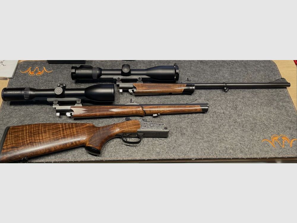 Blaser	 K95 Luxus Stutzen HK6 mit Wechsellauf und Optik