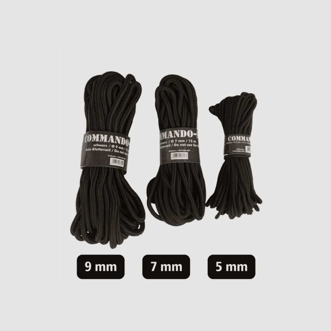 Commando Seil 9mm 15m, Bild 2 von 3