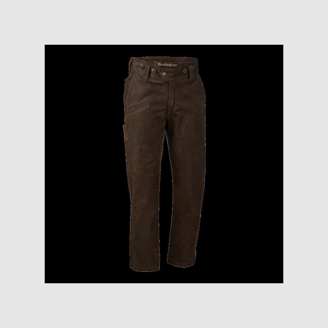 Deerhunter Herren Lederstiefelhose Strasbourg Braun