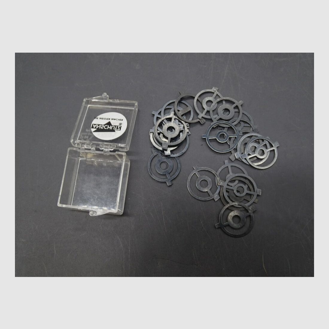 25 x anillo de mira para Anschütz, Suhl, Walther, Feinwerkbau 25 piezas de anillos de mira
