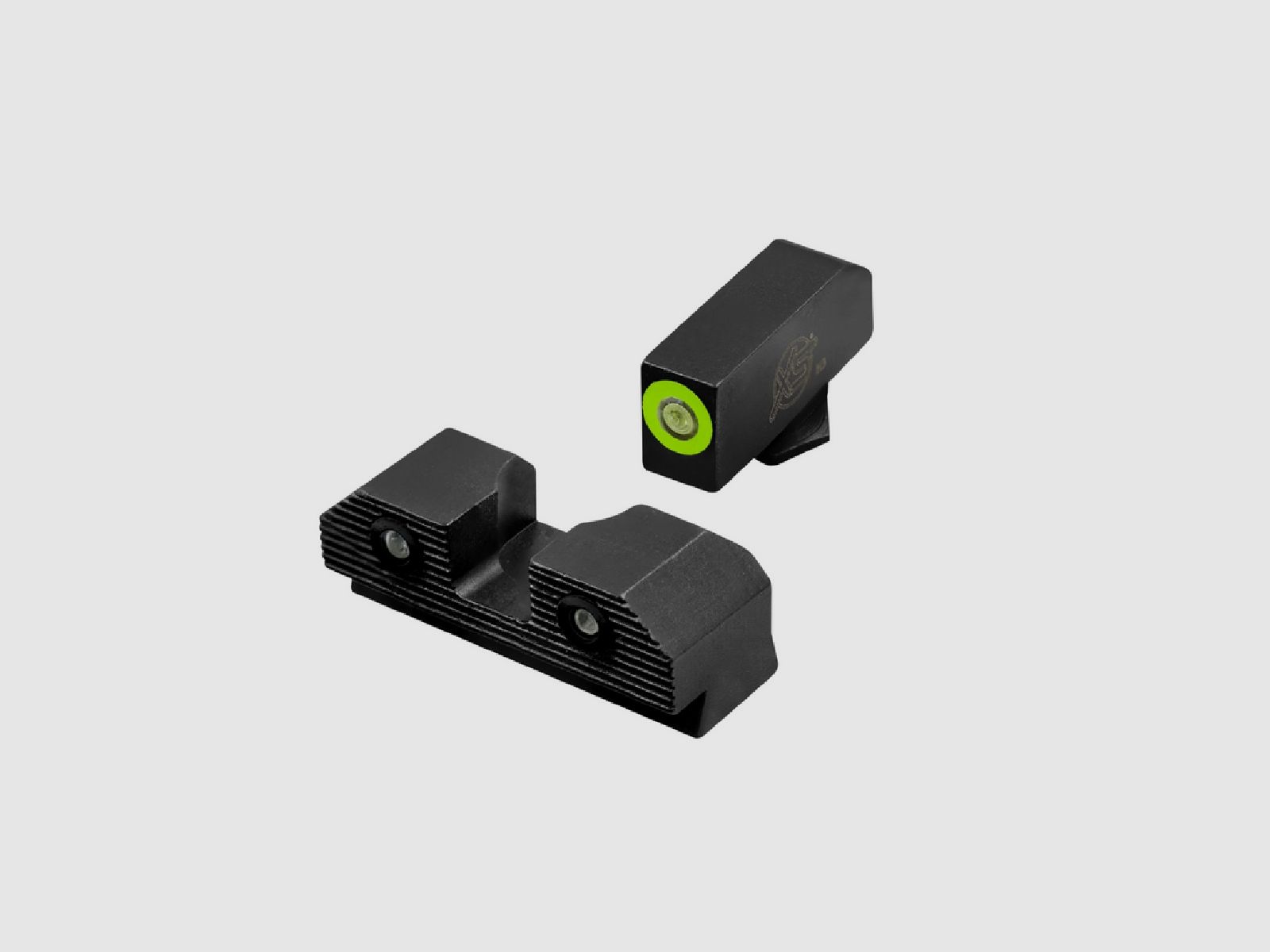 Set di mirini N-Visor R3D 2.0 Dot Verde Glock 17-47