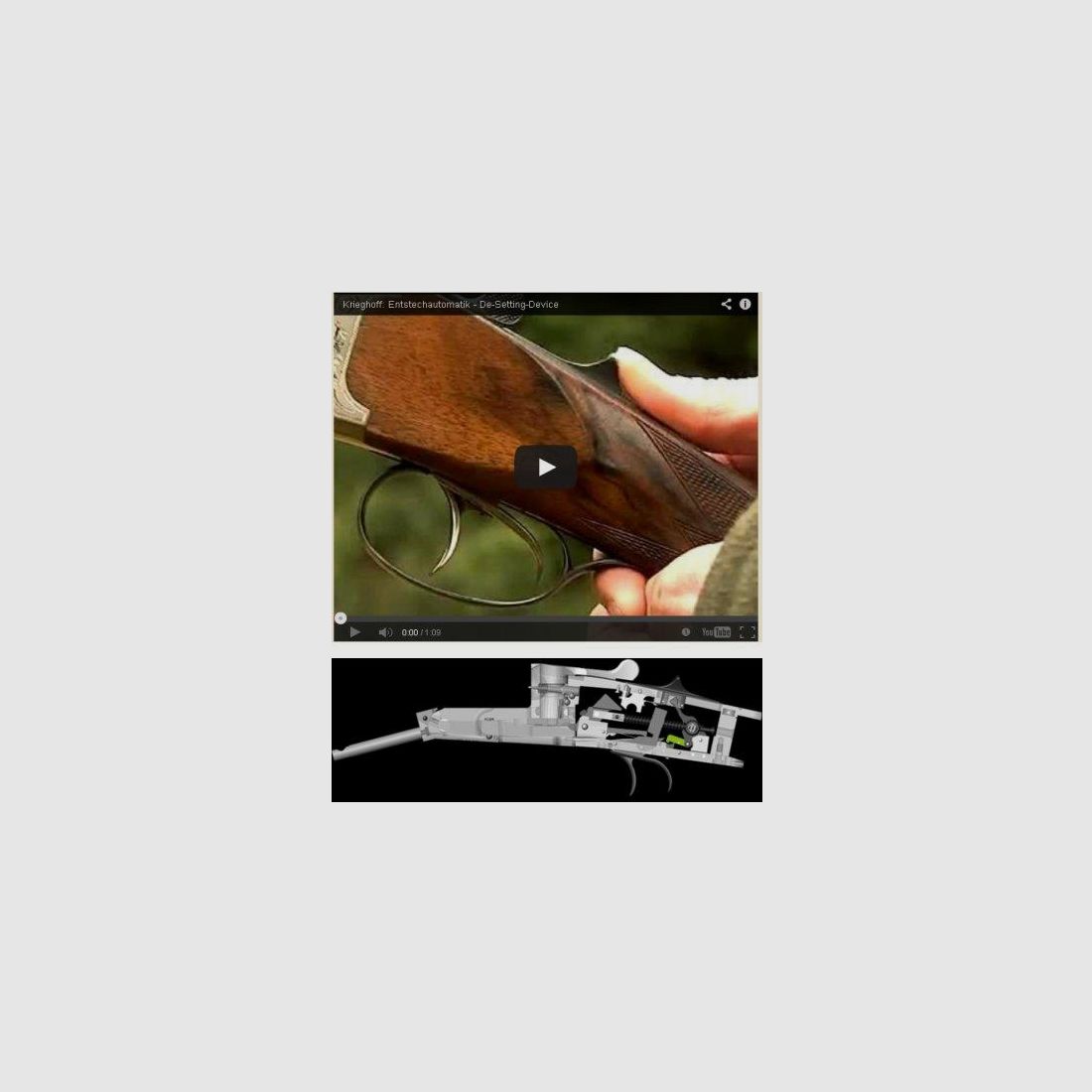 KRIEGHOFF Mehrpreis für Neuwaffe Option: Entstechautomatik f. Optima-Ultra-Classic