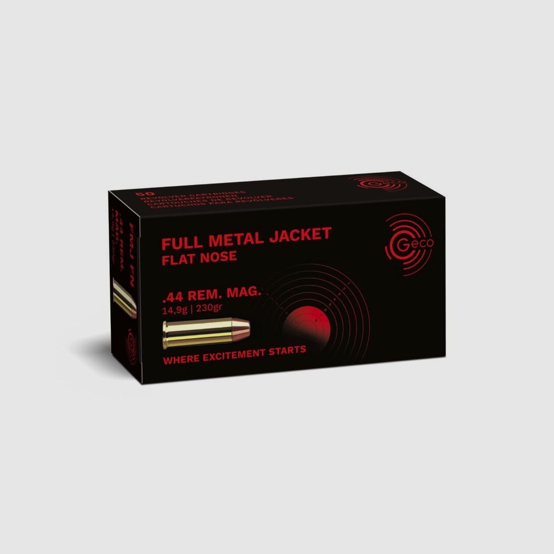 Geco FMJ-Flat 14.9g/230grs