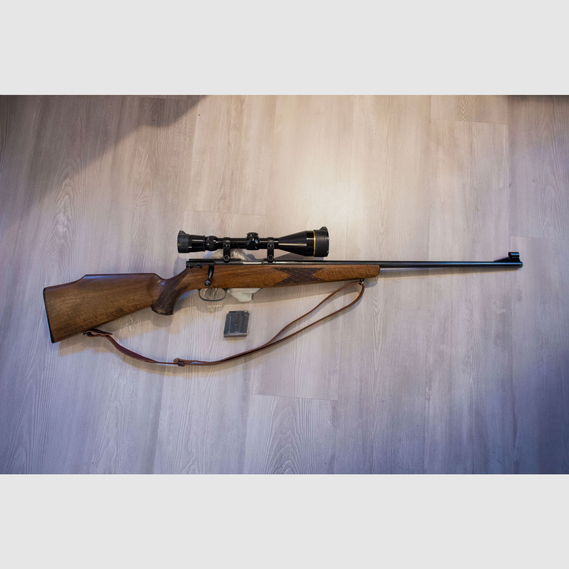 Krico .22Hornet, incl. Optiek: Leopold 3,5-10 x 50