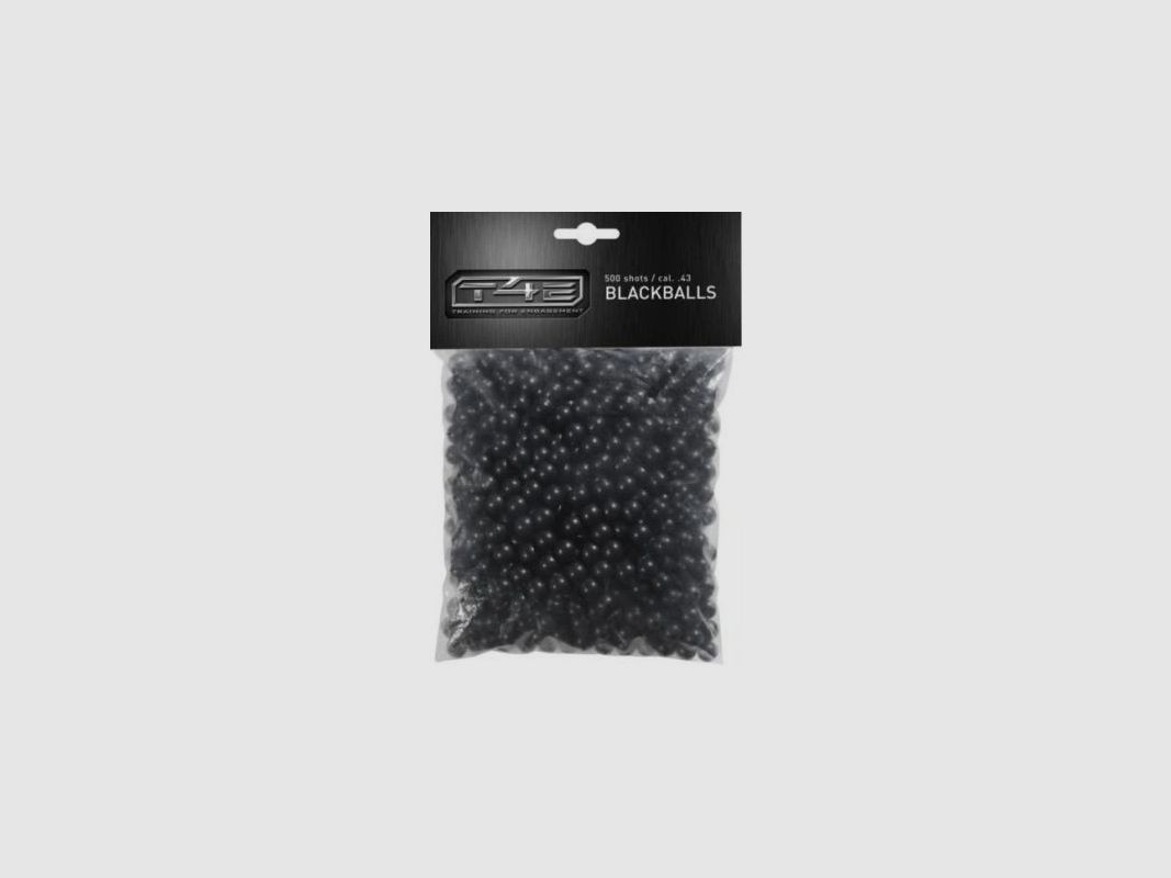 UMAREX BLACKBALL GOMMA T4E CAL43, Bild 1 von 3