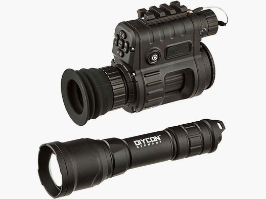 Diycon Dual-Use-Nachtsichtgerät DNVC-2 Firefly inkl. IR-LED Aufheller Predator 2 – Set