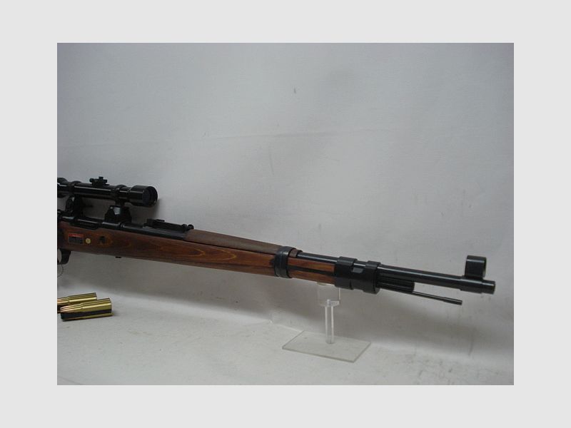 K98 incl. ZF + montage - Kal.6mmBB's, echt hout