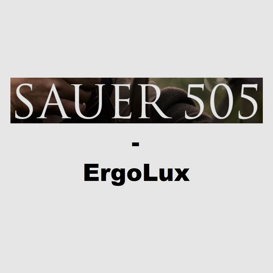 Sauer 505 ErgoLux repeating rifle