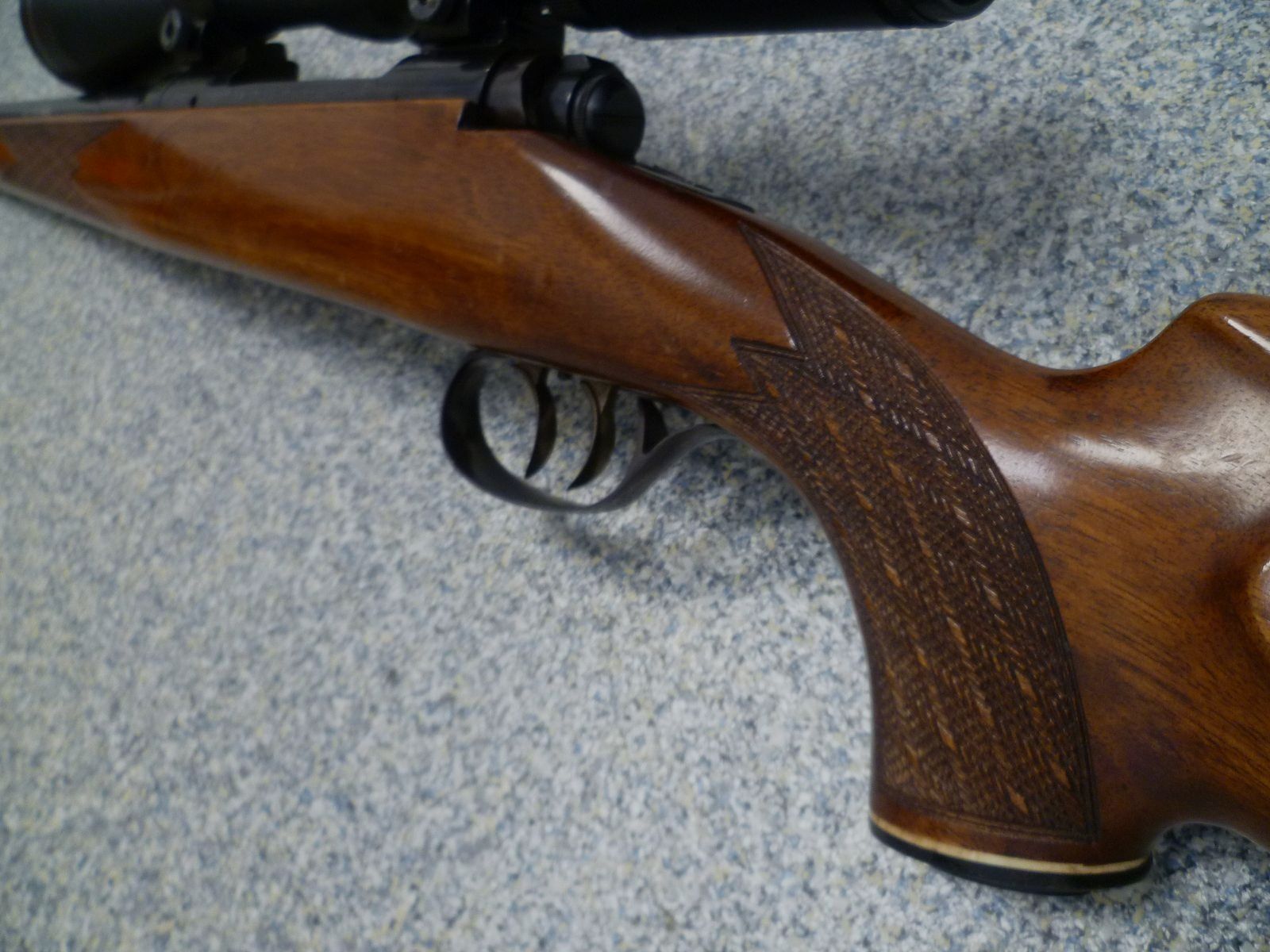 Repeater rifle Anschütz model 110 .243 Win. SD thread